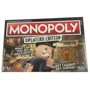 Hasbro Monopoly Game: Cheaters Edition Board Game (E1871)